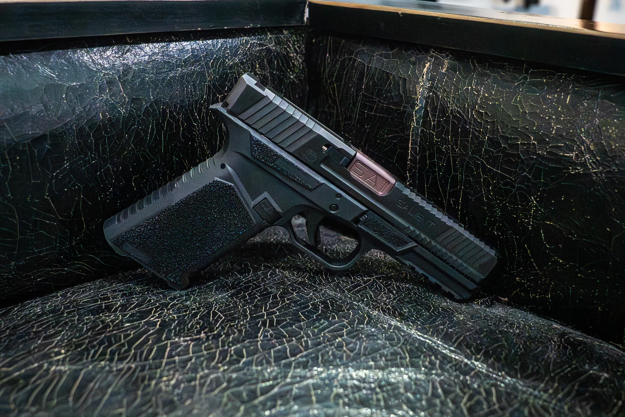 Safe House Built — Valkyrie (Black / Rose-Gold Barrel)