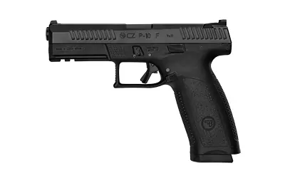 Cz P-10f 9mm 4.5" Blk 19rd Optic Rdy