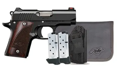 Kimber Micro9 9mm 7rd Blk/rswd Bndl