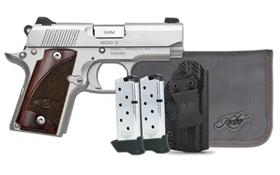 Kimber Micro9 9mm 7rd Sts/rswd Bndl