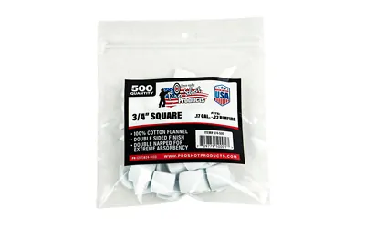 Pro-shot Patch .17/.22 Rimfire 500ct