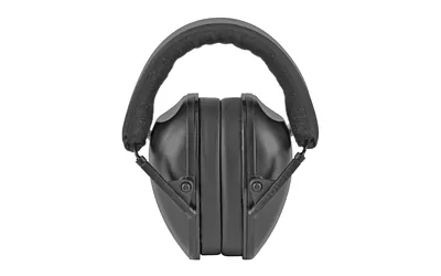 Radians X-sm Cmpct Lowset Earmuff Bk