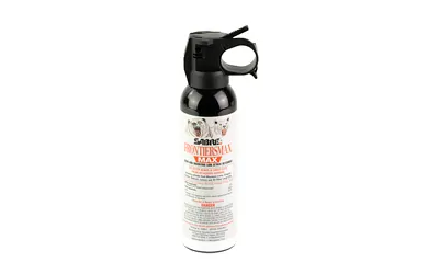Sabre 7.9oz Bear/mnt Lion Spray Blk