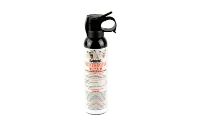 Sabre 9.2oz Bear/mnt Lion Spray Blk