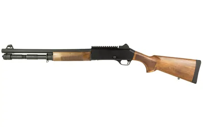 Mac 1014 Wood 12ga 18.5" 5rd Blk