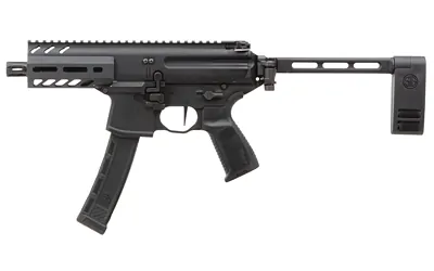 Sig Mpx K 9mm 4.5" 35rd Blk W/brace