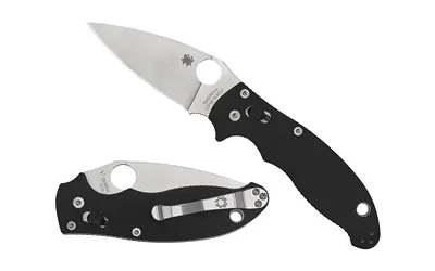 Spyderco Manix 2 Black G10 Plainedge