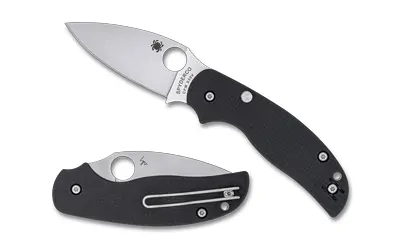 Spyderco Sage 6 Button Cmp Lck Blk