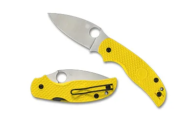 Spyderco Sage 5 Lw Salt 3" Yellow
