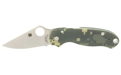 Spyderco Para3 G10 Camo Plainedge