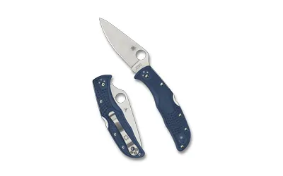 Spyderco Endela Ltwt Cpm 3.41" Blue
