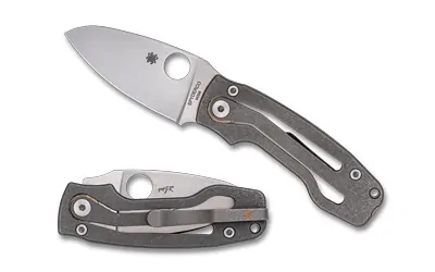 Spyderco Pits 2 Slipit Ti 2.74" Gry