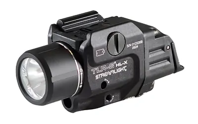 Strmlght Tlr-8 Hl-x Usb Red Lsr Blk