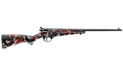 Sav Rascal 22lr 16.13" Red/wht/blue