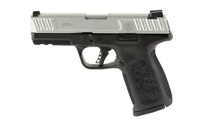 S&w Sd9 2.0 9mm 4" 10rd Blk/slv