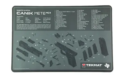 Tekmat Canik Mc9 Gun Cleaning Mat