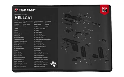 Tekmat Pistol Mat Sprngfld Hellcat