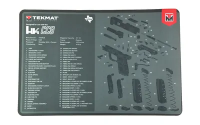 Tekmat Hk Cc9 Gun Cleaning Mat