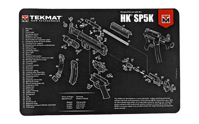 Tekmat Pistol Mat H&k Sp5k