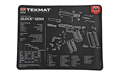 Tekmat Ultra Pstl Mat For Glk Gen4