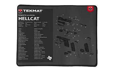 Tekmat Ultra Pstl Mat Hellcat