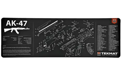 Tekmat Rifle Mat Ak47 Blk