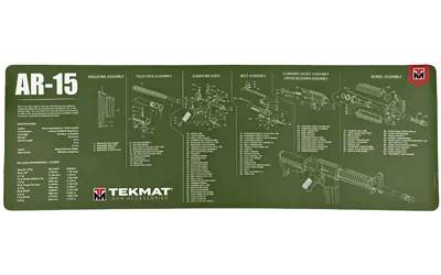 Tekmat Rifle Mat Ar15 Od Green