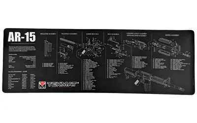 Tekmat Rifle Mat Ar15 Blk