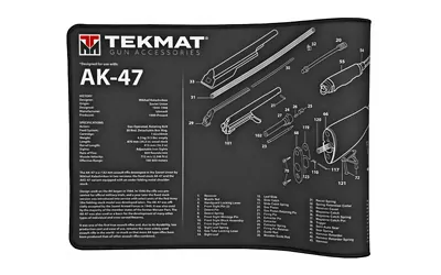 Tekmat Ultra Rifle Mat Ak47 Blk