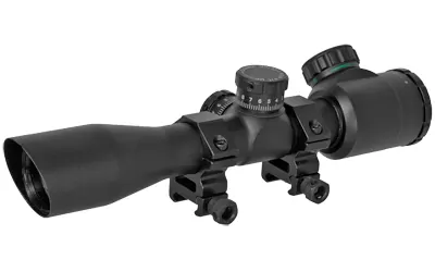 Truglo Xtreme 4x32 Mdot Ir Rings Blk