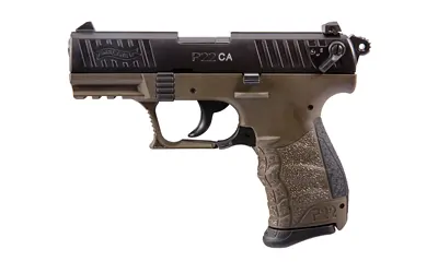 Wal P22 22lr 3.4" 10rd Mil Green Ca
