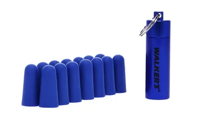 Walker's 7pk Blue Foam Plug W/case