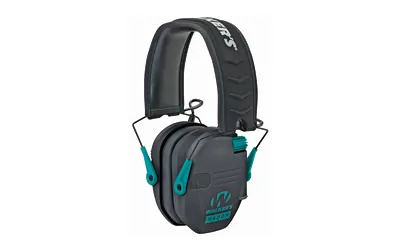 Walker's Razor Slm Elec Muff Blk/tea